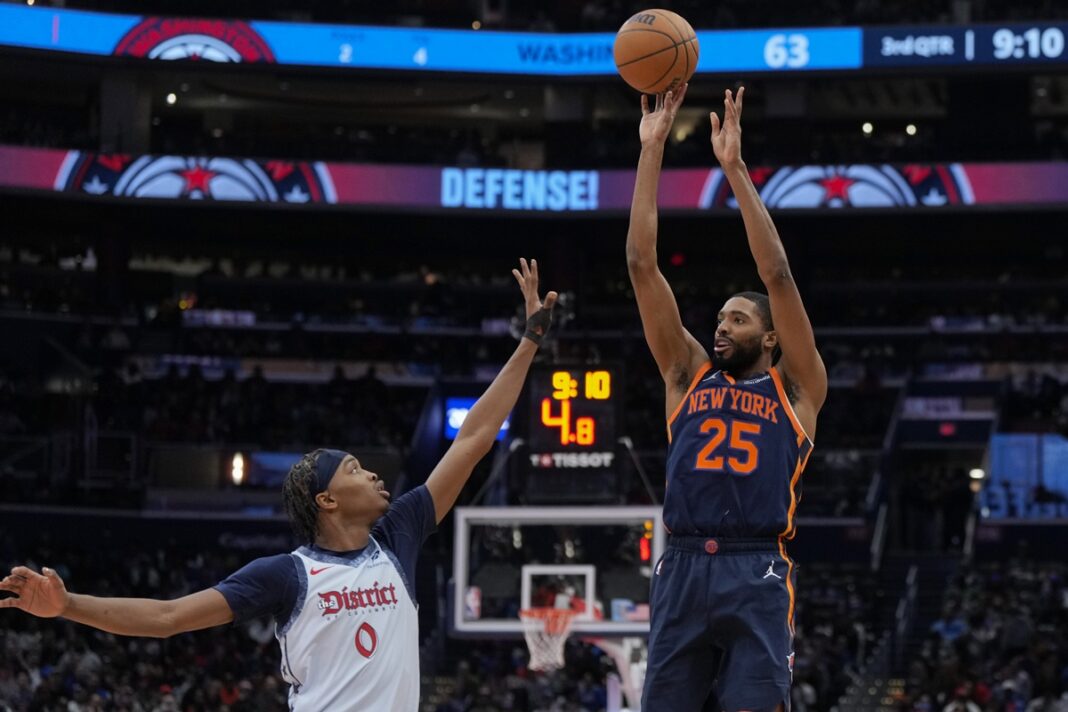 knicks-dominam-wizards-fora-de-casa-e-fecham-2024-com-vitoria